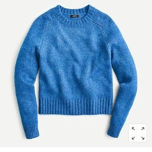 JCrew blue crewneck sweater size S